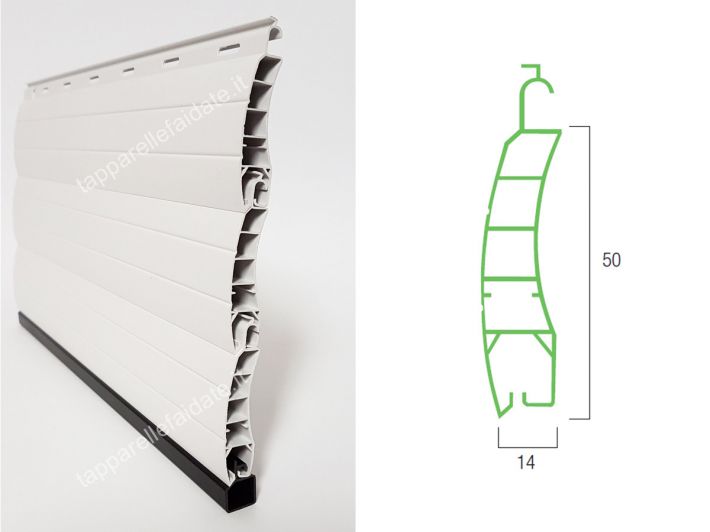 Tapparella PVC Europa 14x50 4Kg