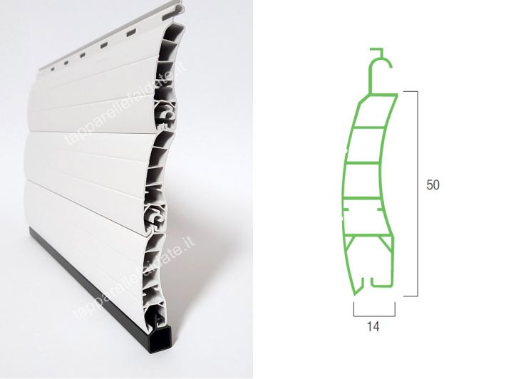 Tapparella in PVC 14x50mm 4,80 kg