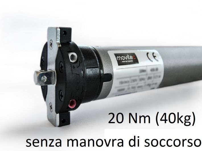 Motore per avvolgibili 20nm (40kg)